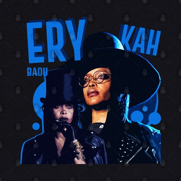 Erykah Badu | Blue Vintage by Magic Topeng